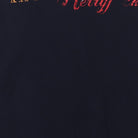 Close-up of the main graphic on the Vintage Y2K Die Hard "Yippee Ki Yay Merry F**ker" T-Shirt - M