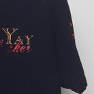 Close-up of the Right sleeve on the Vintage Y2K Die Hard "Yippee Ki Yay Merry F**ker" T-Shirt - M