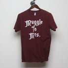 Front view of Vintage Y2K Harry Potter "Muggle To Mrs." T-Shirt - M