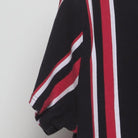 Close-up of the Left sleeve on the Vintage Y2K Hollister "Vertical Stripe Logo" T-Shirt - M