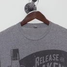 Close-up of the collar and tag on the Vintage 2010s The Kraken Rum "Release The Kraken" T-Shirt - M