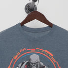 Close-up of the collar and tag on the Vintage 2010s Marvel "Avengers Infinity War" T-Shirt - S