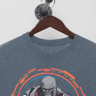 Close-up of the collar and tag on the Vintage 2010s Marvel "Avengers Infinity War" T-Shirt - S