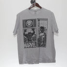 Front view of Vintage 2010s Marvel "Black Panther Wakanda" T-Shirt - L