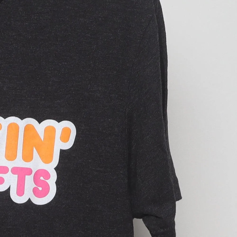 Close-up of the sleeve on the Modern Barbell Voodoo "Dunkin' Deadlifts" T-Shirt - M