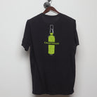 Back view of Modern Chartreuse Liqueur Graphic T-Shirt L