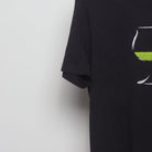 Close-up of the sleeve on the Modern Chartreuse Liqueur Graphic T-Shirt L
