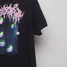 Close-up of the sleeve on the Modern Dion Limmer Vaporwave Graphic T-Shirt L