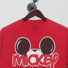 Close-up of the collar and tag on the Modern Disney Mickey Mouse Graphic T-Shirt L