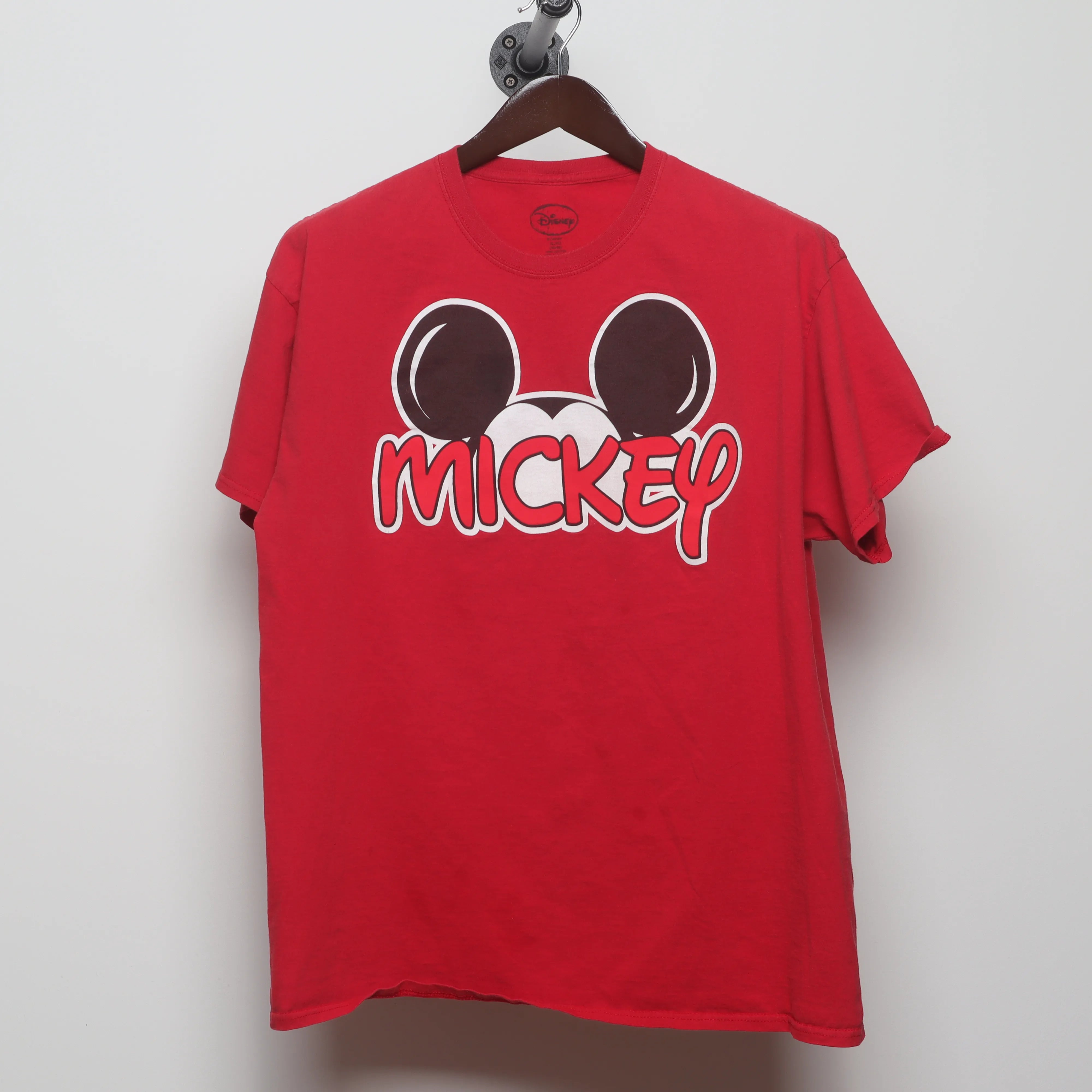 Front view of Modern Disney Mickey Mouse Graphic T-Shirt L