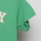 Close-up of the sleeve on the Modern Gildan "Lucky Shirt" T-Shirt - S