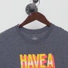 Close-up of the collar and tag on the Modern Graphic "Have A Great Day And Leave Me Alone" T-Shirt - L