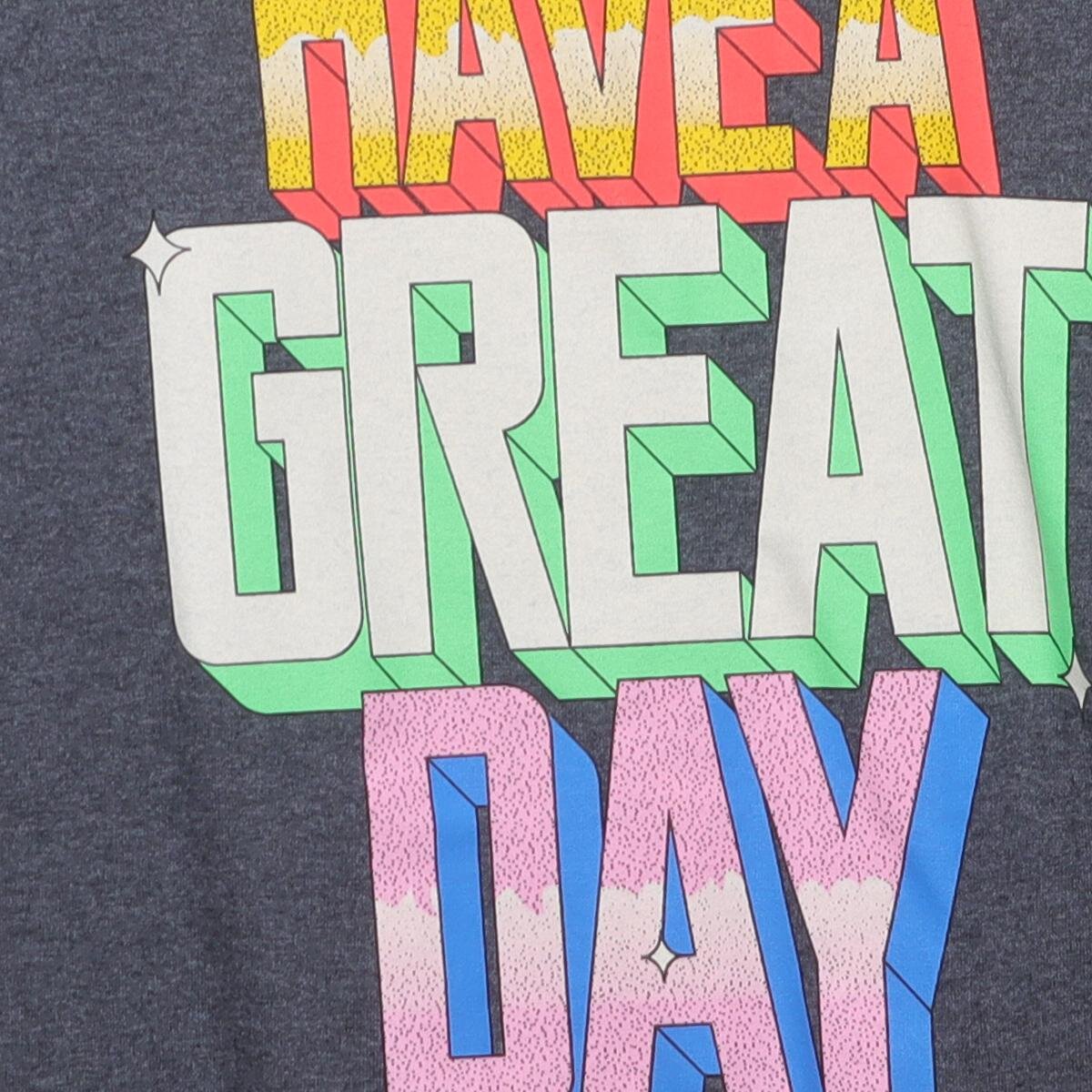 Close-up of the main graphic on the Modern Graphic "Have A Great Day And Leave Me Alone" T-Shirt - L