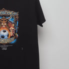 Close-up of the sleeve on the Modern Lakeshore Vikings Soccer Graphic T-Shirt L