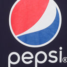 Close-up of the main graphic on the Vintage Y2K Pepsi "Classic Globe Logo" T-Shirt - XXL