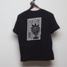 Back view of Modern Rick and Morty "Japanese Style Rick Sanchez" T-Shirt - L