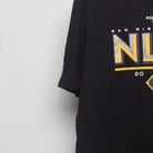 Close-up of the sleeve on the Modern San Diego Padres 2022 NLCS Postseason T-Shirt XL