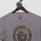 Close-up of the collar and tag on the Modern Smokey Bear Retro Graphic T-Shirt M
