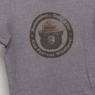 Close-up of the main graphic on the Modern Smokey Bear Retro Graphic T-Shirt M