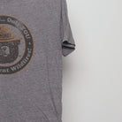 Close-up of the sleeve on the Modern Smokey Bear Retro Graphic T-Shirt M