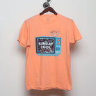 Front view of Modern Sunday Cool Retro TV Florida T-Shirt M