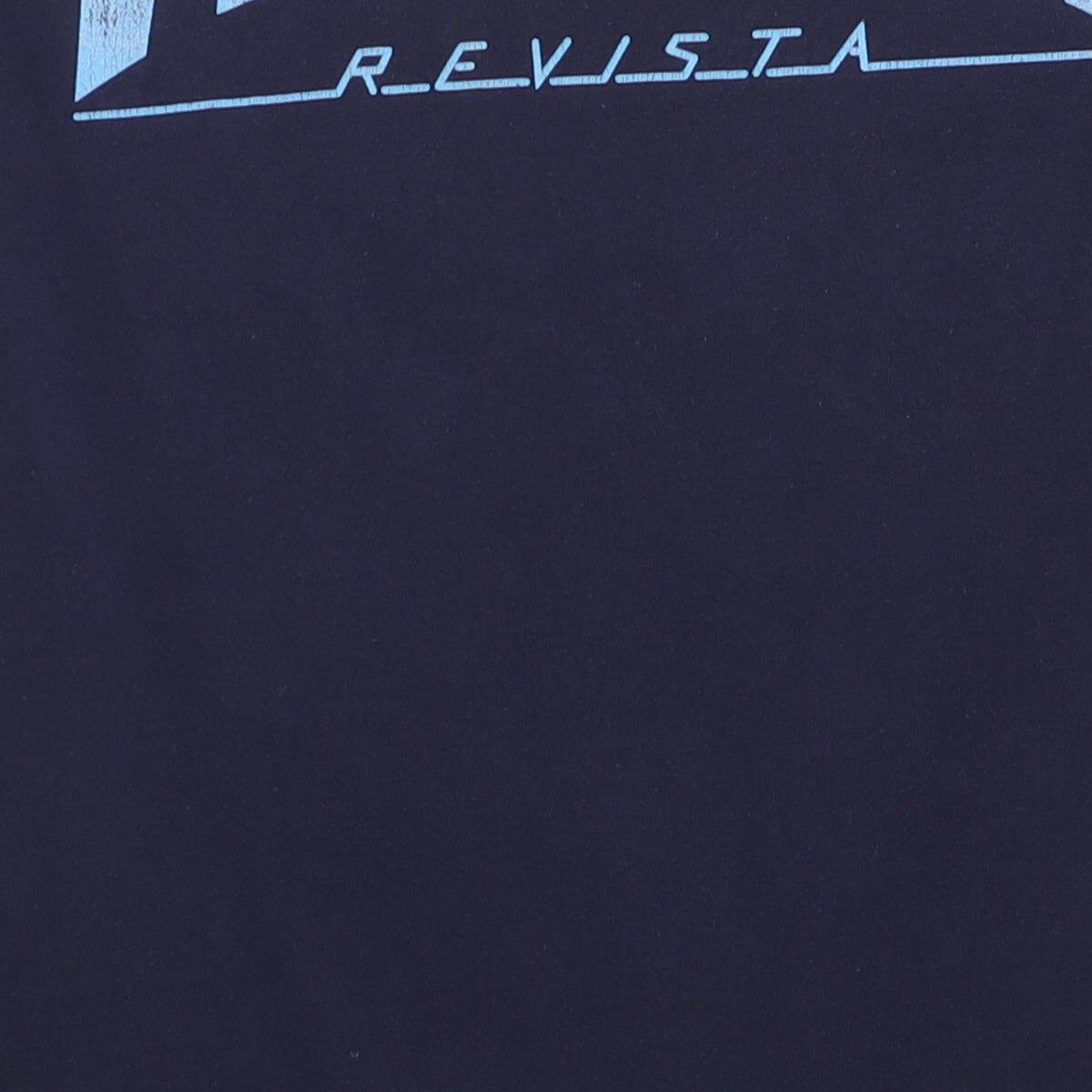 Close-up of the main graphic on the Modern Thrasher "Broken Board Logo" T-Shirt - S