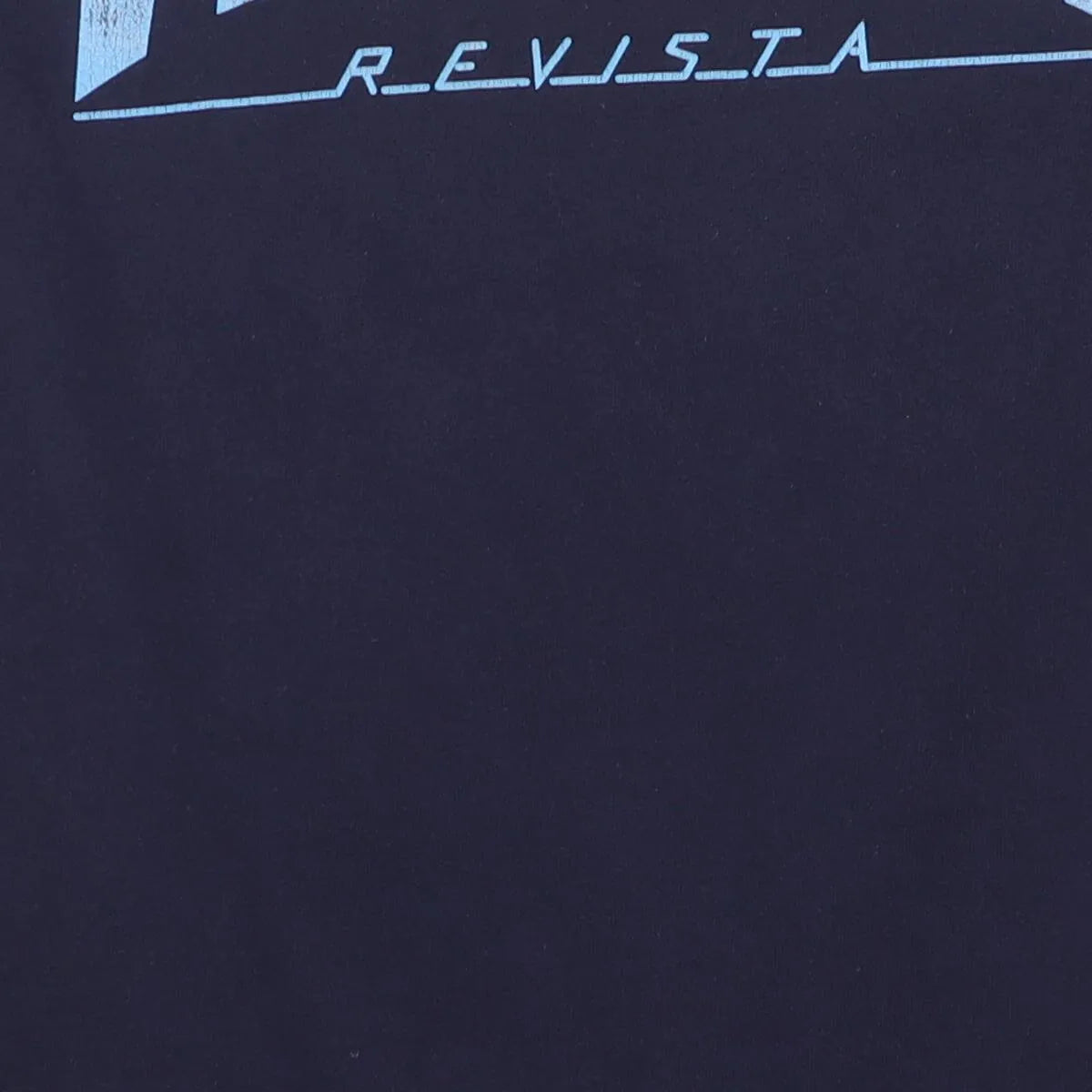 Close-up of the main graphic on the Modern Thrasher "Broken Board Logo" T-Shirt - S