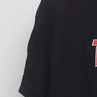 Close-up of the sleeve on the Modern Thrasher "Skate Frogs" T-Shirt - L