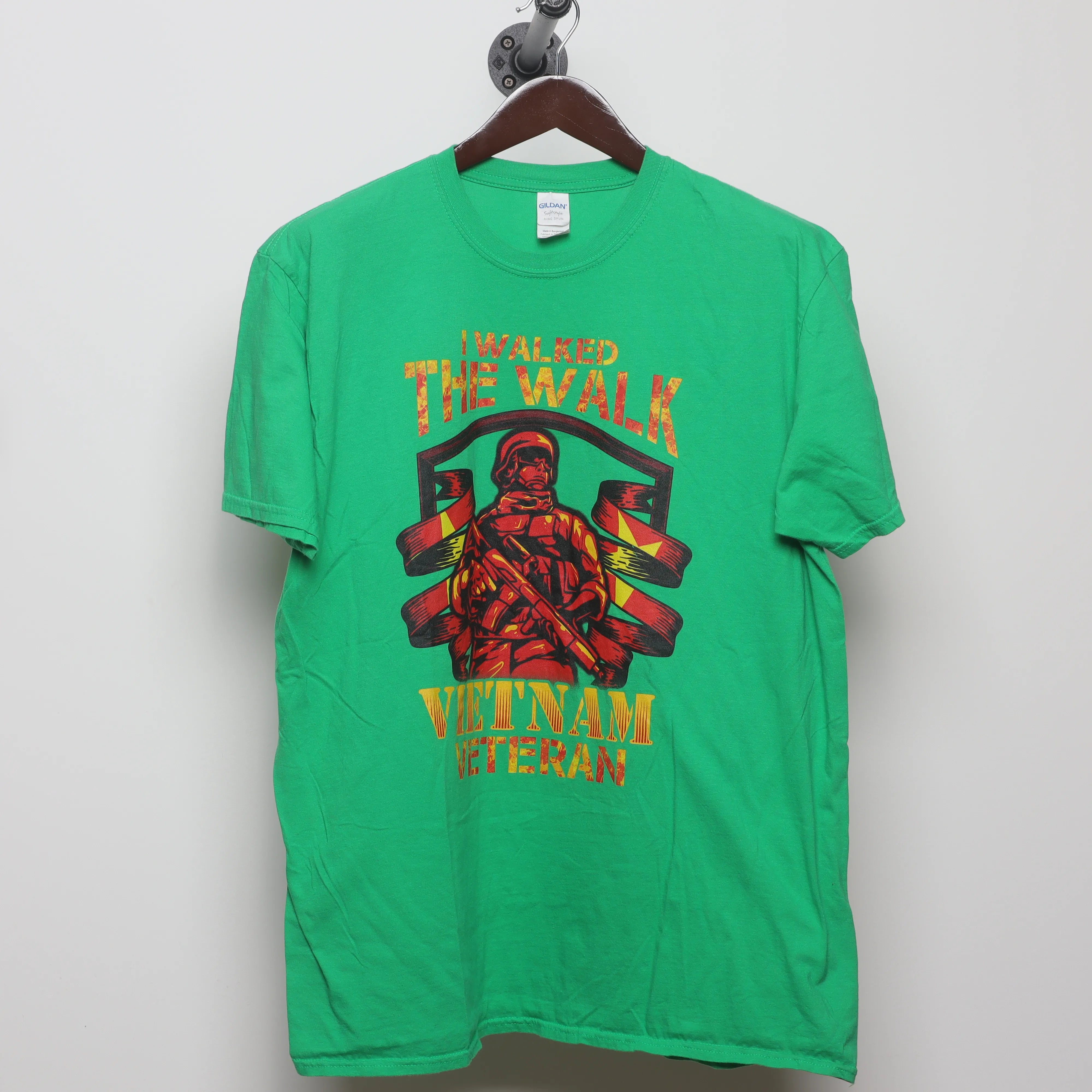 Front view of Modern Vietnam Veteran Military Tribute T-Shirt XL