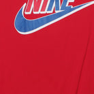 Close-up of the main graphic on the Vintage 2010s Nike "Futura Script Logo" T-Shirt - M