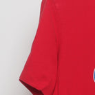 Close-up of the Left sleeve on the Vintage 2010s Nike "Futura Script Logo" T-Shirt - M