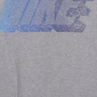 Close-up of the main graphic on the Vintage Y2K Nike "Gradient Block Logo" T-Shirt - S