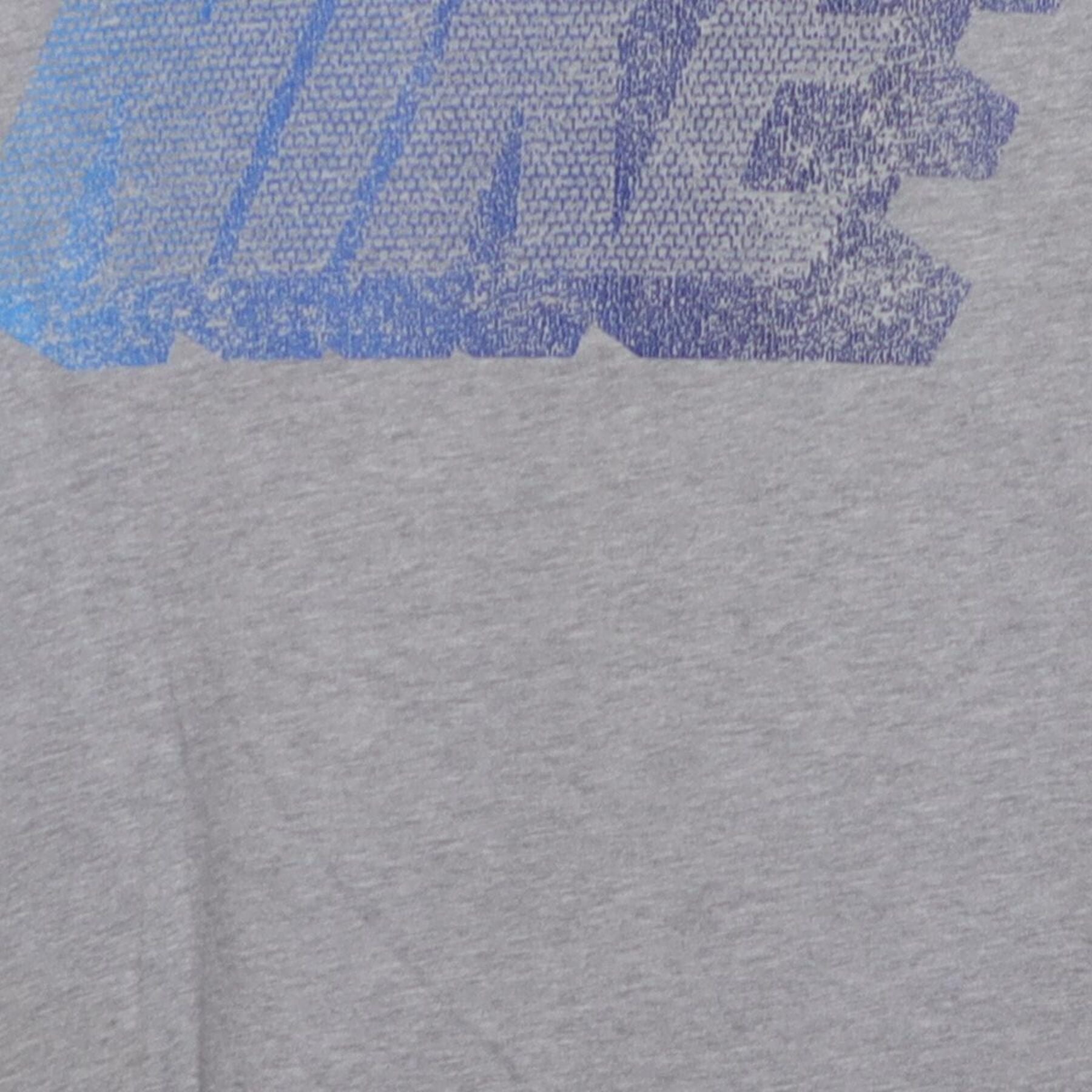 Close-up of the main graphic on the Vintage Y2K Nike "Gradient Block Logo" T-Shirt - S