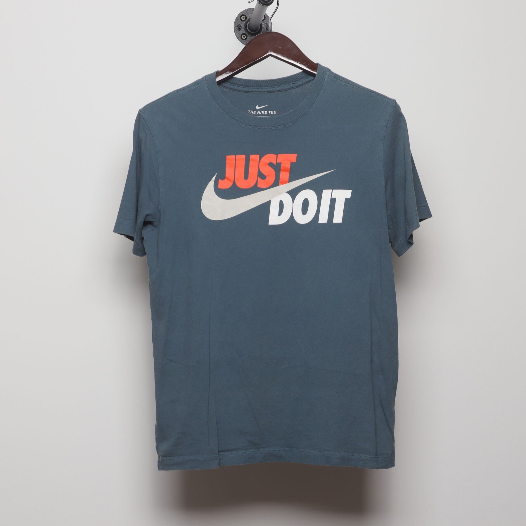 Front view of Vintage 2010s Nike "Just Do It" T-Shirt - S