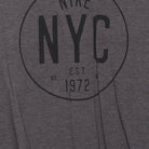 Close-up of the main graphic on the Vintage Y2K Nike "NYC Est. 1972" T-Shirt - L