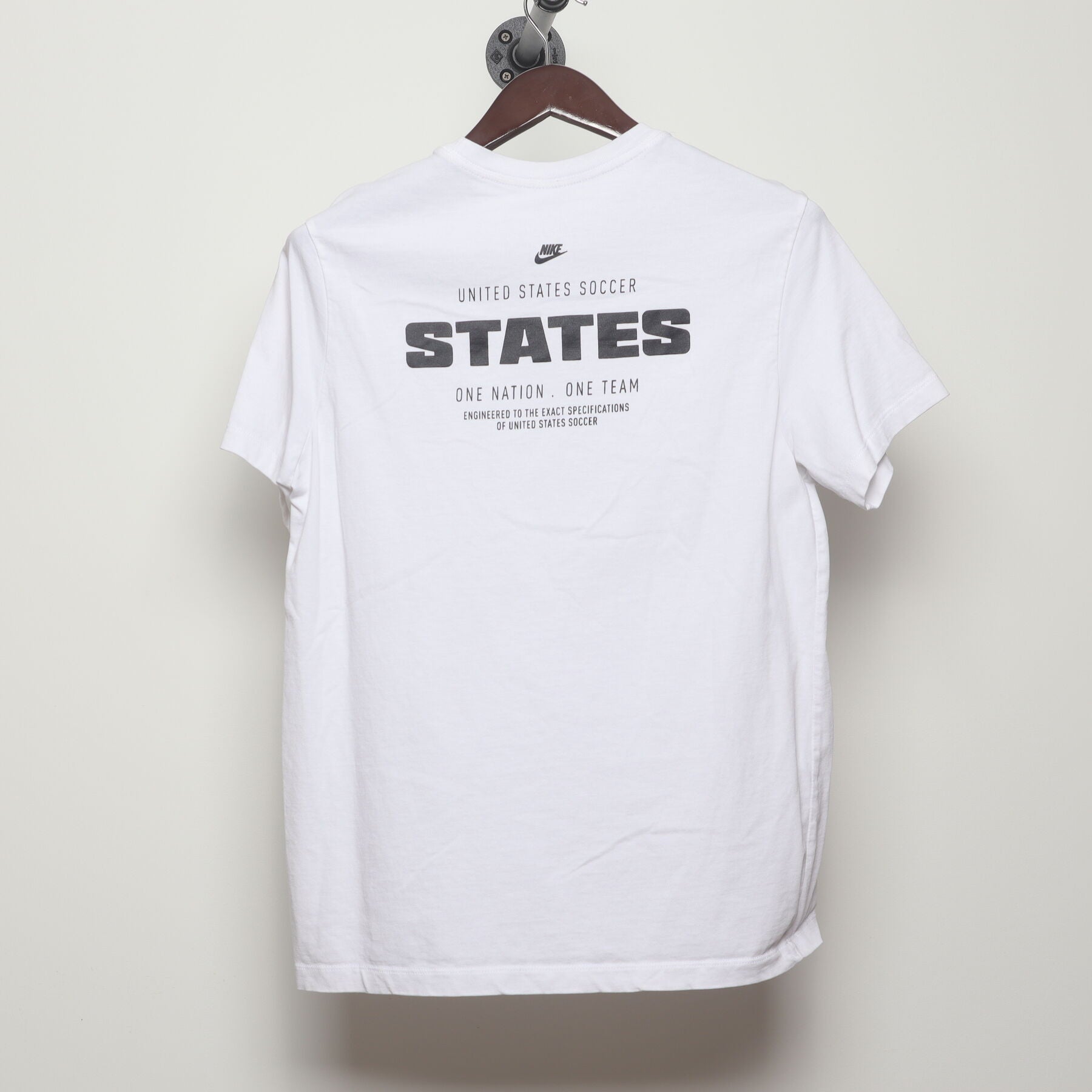 Back view of Vintage 2010s Nike "US Soccer One Nation One Team" T-Shirt - M