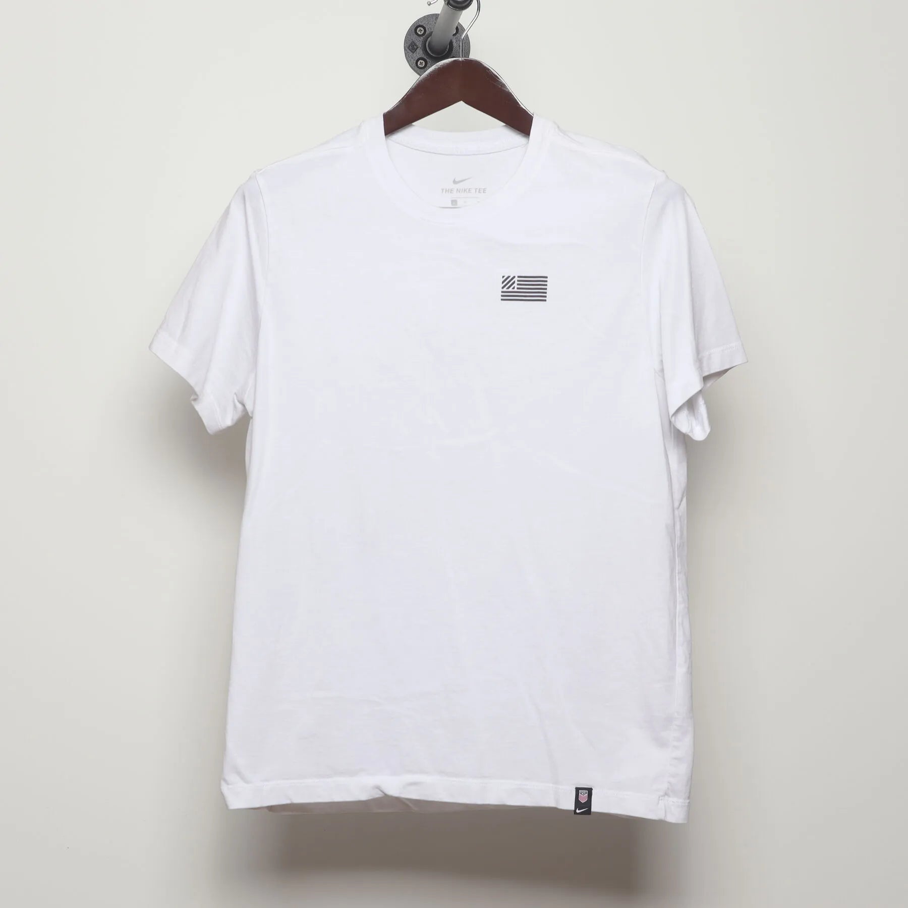 Front view of Vintage 2010s Nike "US Soccer One Nation One Team" T-Shirt - M