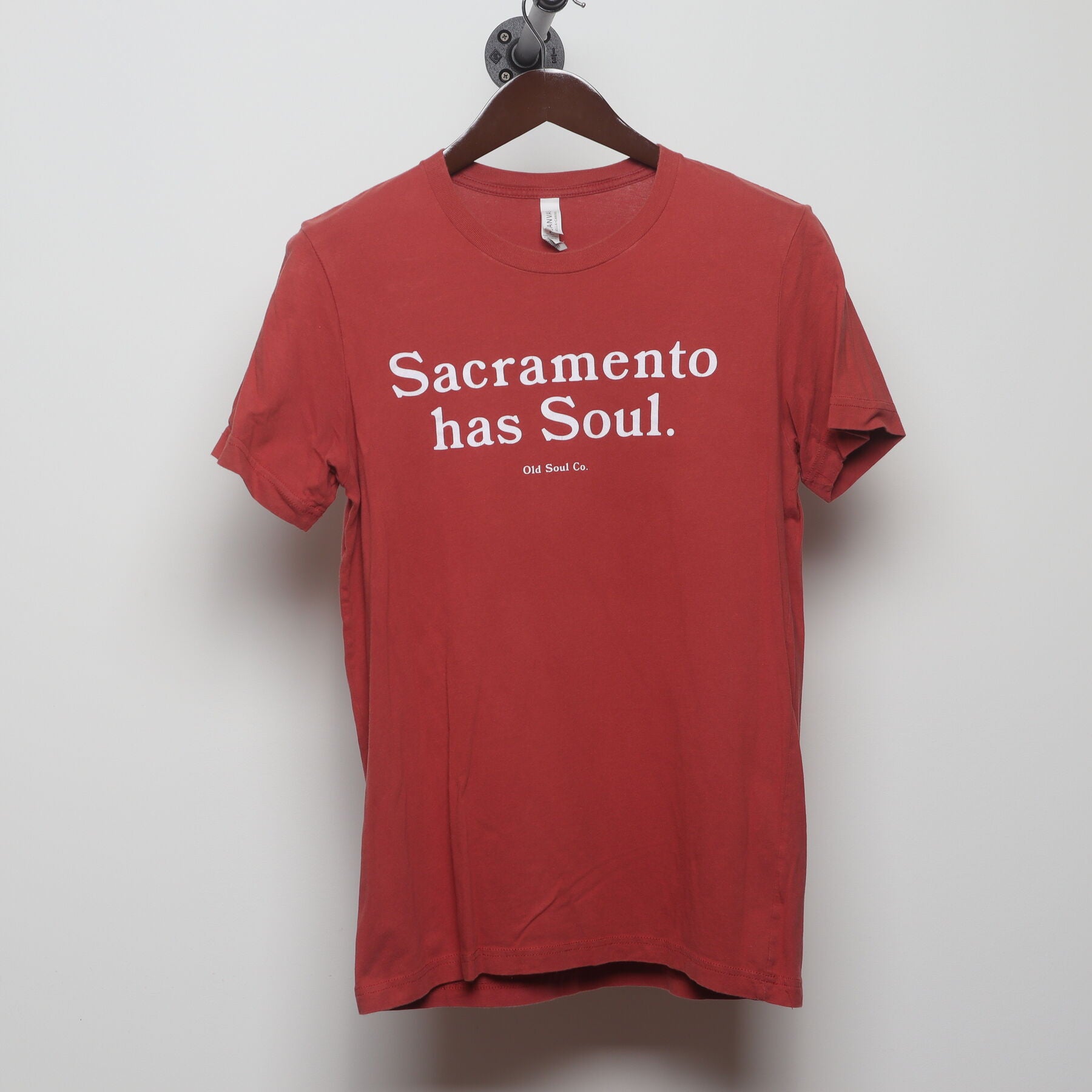 Front view of Vintage Y2K Old Soul Co. "Sacramento has Soul." T-Shirt - S