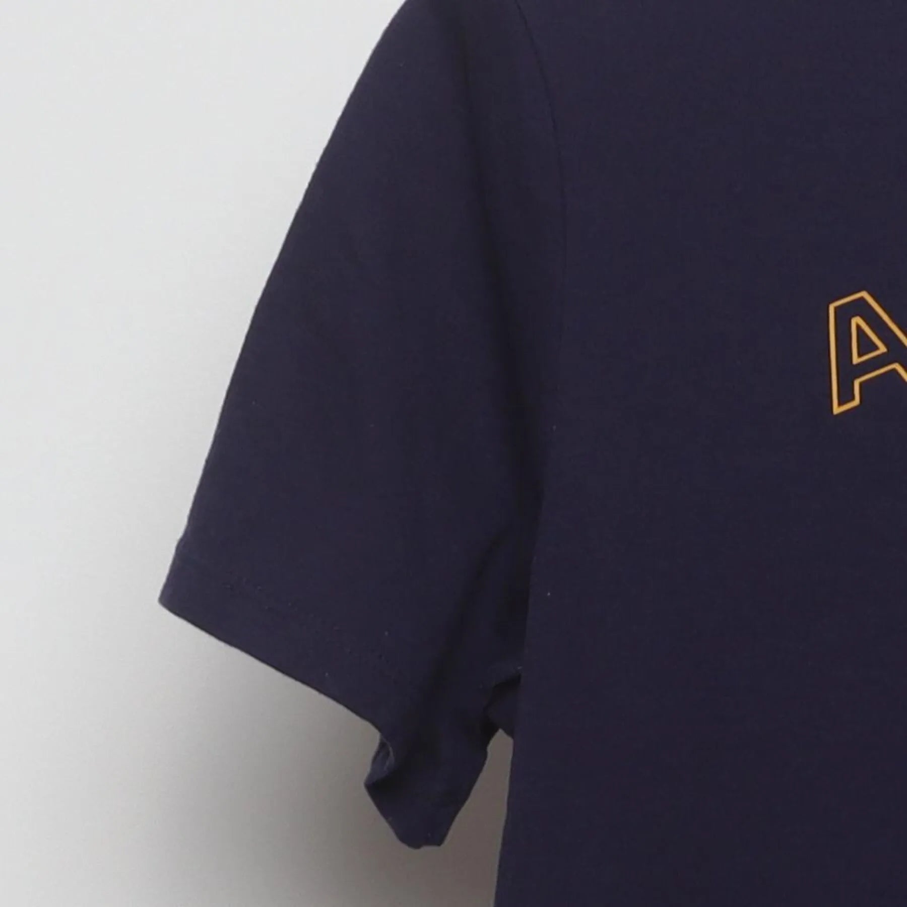 Close-up of the Left sleeve on the Vintage 1980s Good Day "A Good Day For A Good Day" T-Shirt - S