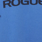 Close-up of the main graphic on the Vintage 2010s Rogue Fitness "Basic Logo" T-Shirt - S