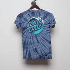 Back view of Vintage Y2K Santa Cruz "Wave Dot Logo" T-Shirt - XS