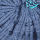 Close-up of the main graphic on the Vintage Y2K Santa Cruz "Wave Dot Logo" T-Shirt - XS