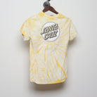 Back view of Vintage Y2K Santa Cruz Skateboards "Classic Dot Logo" Tie-Dye T-Shirt - S