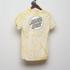 Back view of Vintage Y2K Santa Cruz Skateboards "Classic Dot Logo" Tie-Dye T-Shirt - S