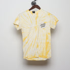 Front view of Vintage Y2K Santa Cruz Skateboards "Classic Dot Logo" Tie-Dye T-Shirt - S