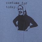 Close-up of the main graphic on the Vintage 2000s Arrested Development "Best Costume For Today" T-Shirt - L