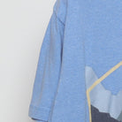 Close-up of the Left sleeve on the Vintage 1980s Sonoma "Explore" T-Shirt - L