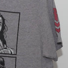 Close-up of the Right sleeve on the Vintage 2010s Star Wars "Rogue One Cast" T-Shirt - M