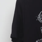 Close-up of the Left sleeve on the Vintage Y2K Star Wars "Starships Line Art" T-Shirt - L