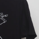 Close-up of the Right sleeve on the Vintage Y2K Star Wars "Starships Line Art" T-Shirt - L